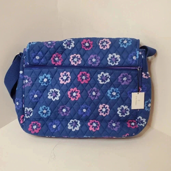 Vera Bradley Ellie Flowers Messenger Bag New with Tags - Picture 5 of 14